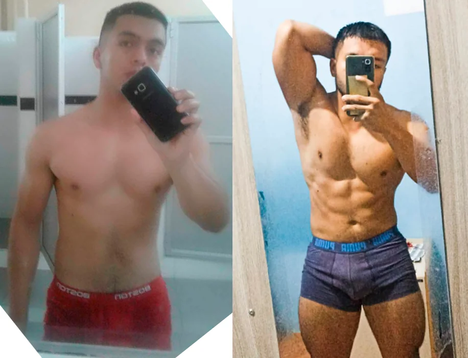 Transformación de Brandon Vallejos con Sebastián Yepes